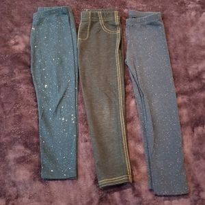 3pc Bundle Girls Soft Leggings